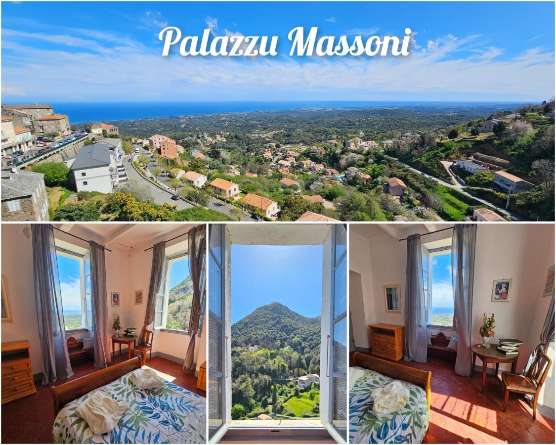 Palazzu Massoni, Magnifique Vue Sur La Mer Et La Montagne, Clim, Wifi, Parking Gratuit Cervione Buitenkant foto